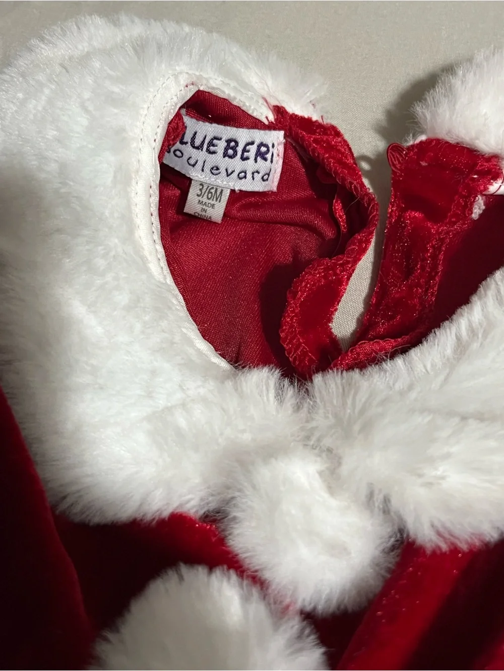 Blueberi Boulevard festive red